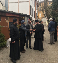 Visite de l'Archevêque Jean d'Ohrid
